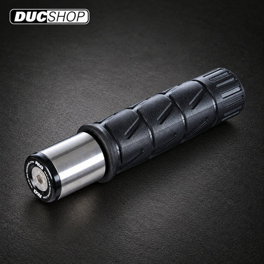 R&G Racing Bar End Sliders for Kawasaki Z650RS '22, ZX-25R '20-'22, ZX-6R 636 '19-'23, Z900 '73-'23, Z900RS '17-'22, Z H2 '00-'23 and KTM 690 Enduro (without brush guards) '07-'20 | Bar End Protection | ducshop.com