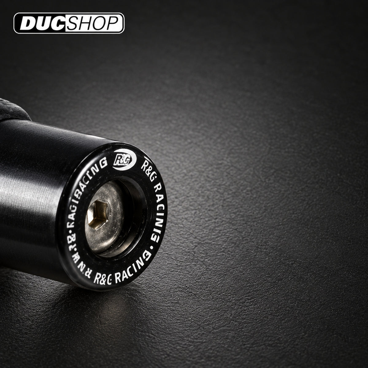 R&G Racing Bar End Sliders for Ducati Monster 1100 '09-19, Monster 796 '08-'15, Streetfighter 848 '08-'19, Streetfighter 1098 '09-'14 | Bar End Protection | ducshop.com