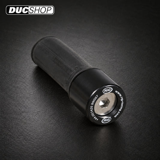 R&G Racing Bar End Sliders for BMW S1000RR '10-'14, HP4 '10-'20, S1000R '14-'20, R Nine T '14-'23 | Bar End Protection | ducshop.com