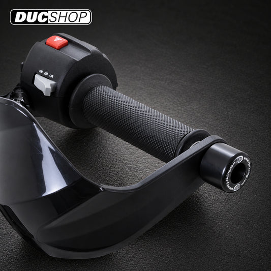 R&G Racing Bar End Sliders for KTM 790 Adventure '18-'20, 1050 Adventure '13-'20, 1190 Adventure '11-'20, 1290 Super Adventure '13-'22 and Husqvarna FS450 '15-'22 and Yamaha Tracer 700 '13-'23 | Bar End Protection | ducshop.com