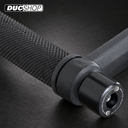 R&G Racing Bar End Sliders for Ducati Hypermotard 821 '10-'18, Hypermotard 939 '12-'19, Hypermotard 939SP '13-'18, Hyperstrada 821 '13-'16 | Bar End Protection | ducshop.com