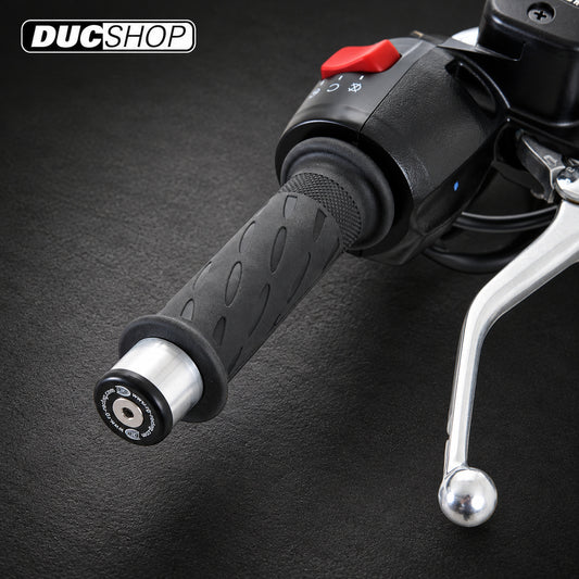 R&G Racing Bar End Sliders for the Triumph Bonneville T120/Bobber/Street Cup '17-'22 | Bar End Protection | ducshop.com