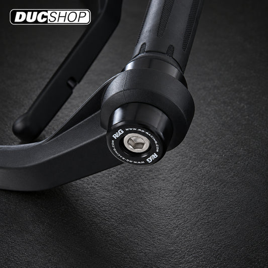 R&G Racing Bar End Sliders for the BMW F 850 GS '17-'21 | Bar End Protection | ducshop.com