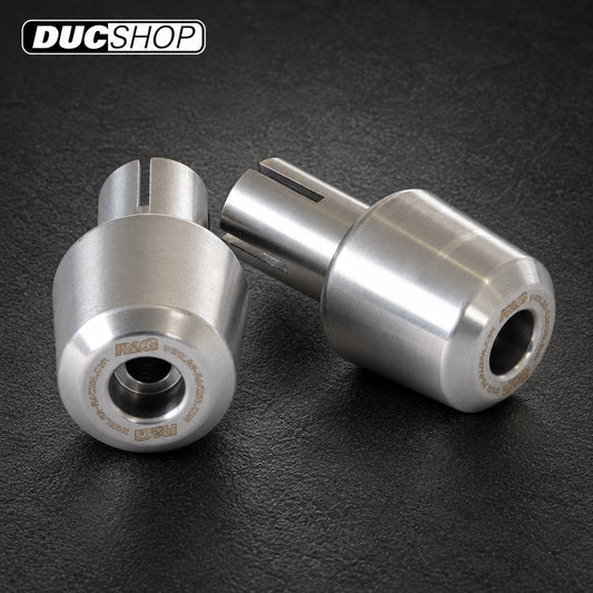 R&G Racing Stainless Bar Ends for the BMW F 900 XR '20-'22 | Bar End Protection | ducshop.com