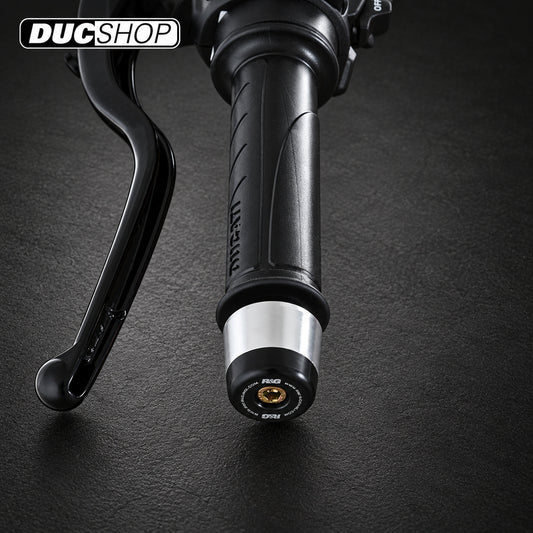 R&G Racing Bar End Sliders for the Ducati Streetfighter V4/V4 S '20-'22 / Multistrada V4 S/V4/V4 S Sport '21-'22 / Streetfighter V2 '2022 | Bar End Protection | ducshop.com