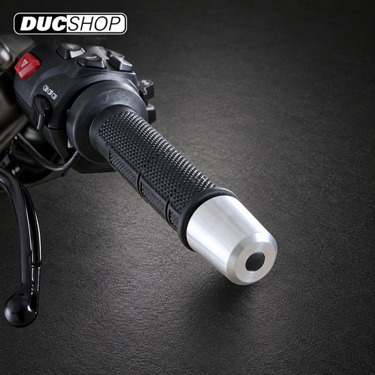 R&G Racing Stainless Bar Ends for the Ducati Streetfighter V4/V4 S '20-'22 / Multistrada V4 S/V4/V4 S Sport '21-'22 / Streetfighter V2 '2022 | Bar End Protection | ducshop.com