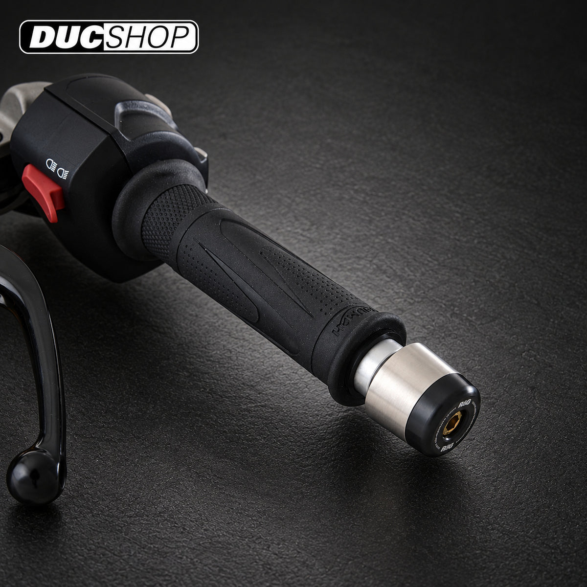 R&G Racing Bar End Sliders for the Triumph Daytona 765 '19-'22 | Bar End Protection | ducshop.com