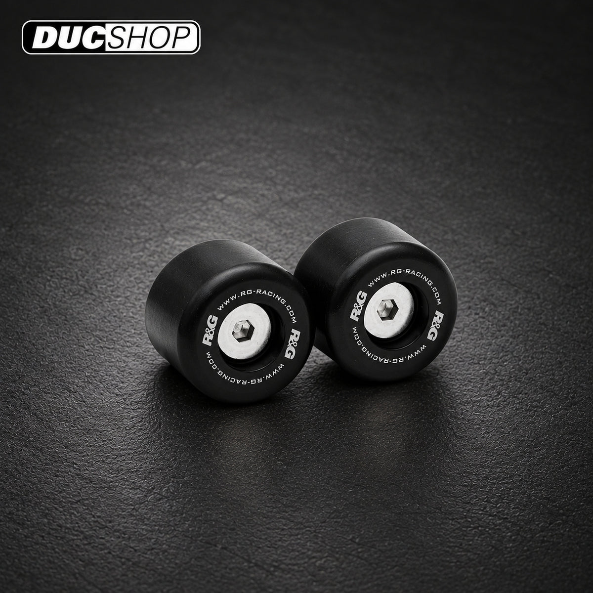 R&G Racing Bar End Sliders for the Triumph Moto 2 '03-'21 | Bar End Protection | ducshop.com
