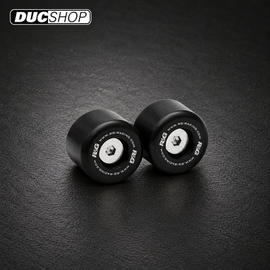 R&G Racing Bar End Sliders for the Triumph Moto 2 '03-'21 | Bar End Protection | ducshop.com