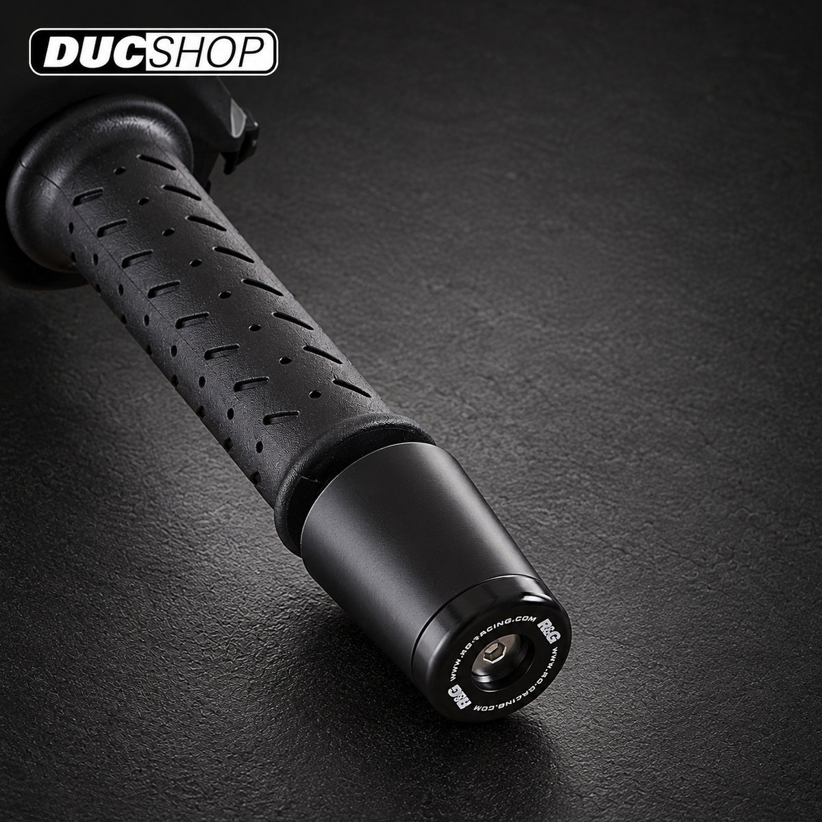 R&G Racing Bar End Sliders for the Aprilia Tuono 660 '21-'22 | Bar End Protection | ducshop.com