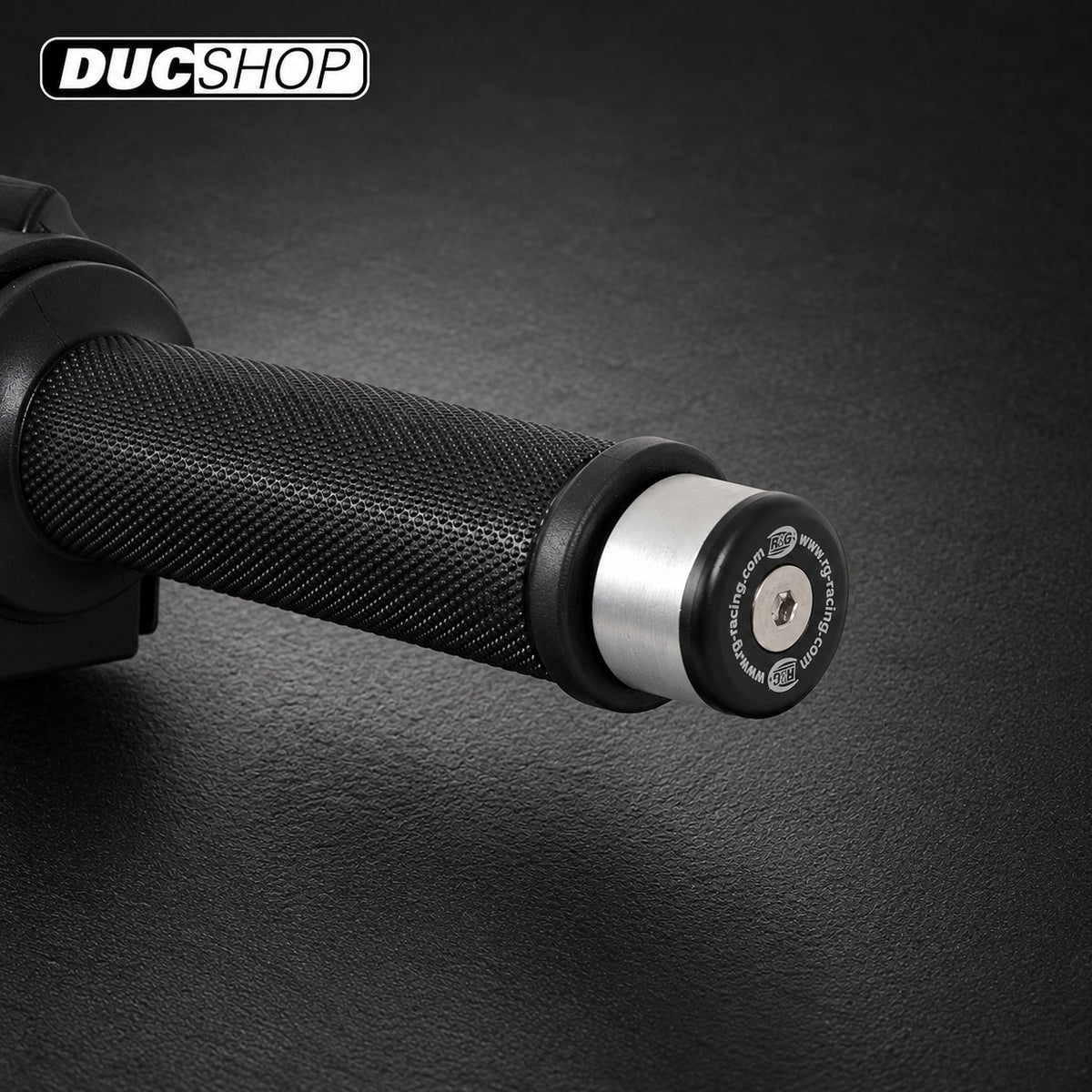 R&G Racing Bar End Sliders for the Husqvarna Vitpilen 401/Svartpilen 401 '20-'22 / KTM 390 Adventure '20-'22 / Honda PCX125 '21-'22 | Bar End Protection | ducshop.com