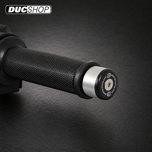 R&G Racing Bar End Sliders for the Husqvarna Vitpilen 401/Svartpilen 401 '20-'22 / KTM 390 Adventure '20-'22 / Honda PCX125 '21-'22 | Bar End Protection | ducshop.com