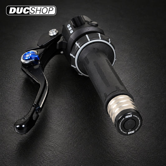 R&G Racing Bar End Sliders for the BMW M1000RR/FJ-09 / MT-09 Tracer '21-'22 | Bar End Protection | ducshop.com