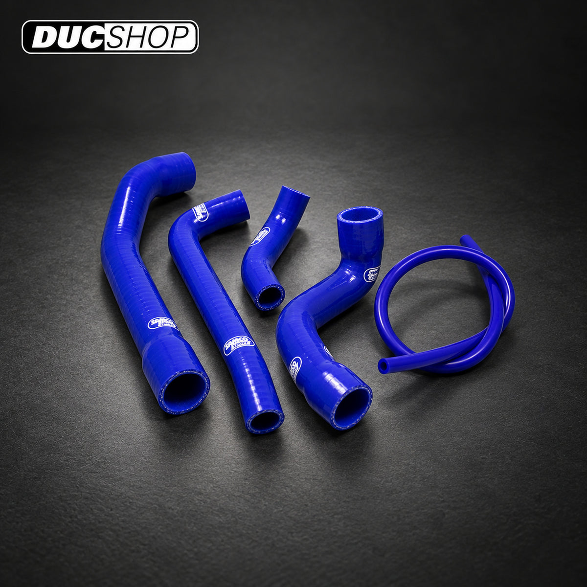 SamcoSport 5 Piece Silicone Coolant Hose Set For BMW K100 2V (82-92) | Hose Kits | ducshop.com
