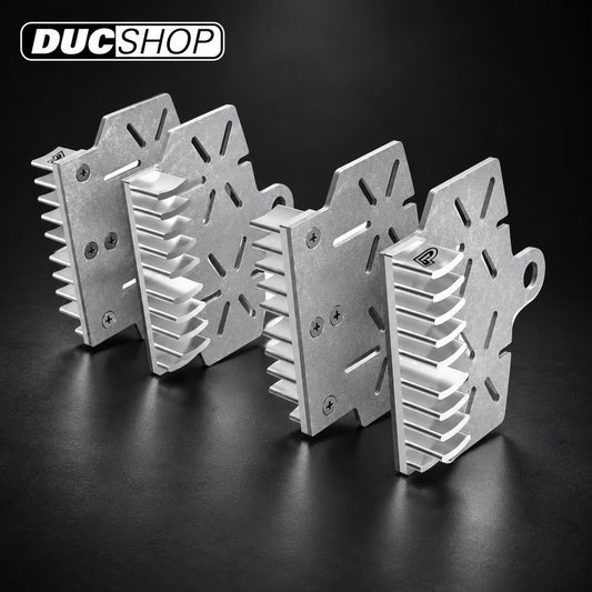 DBK Special Parts (Ducabike) Brembo Radial Caliper Brake Pad Heat Sink (radiator) - Natural - DucShop