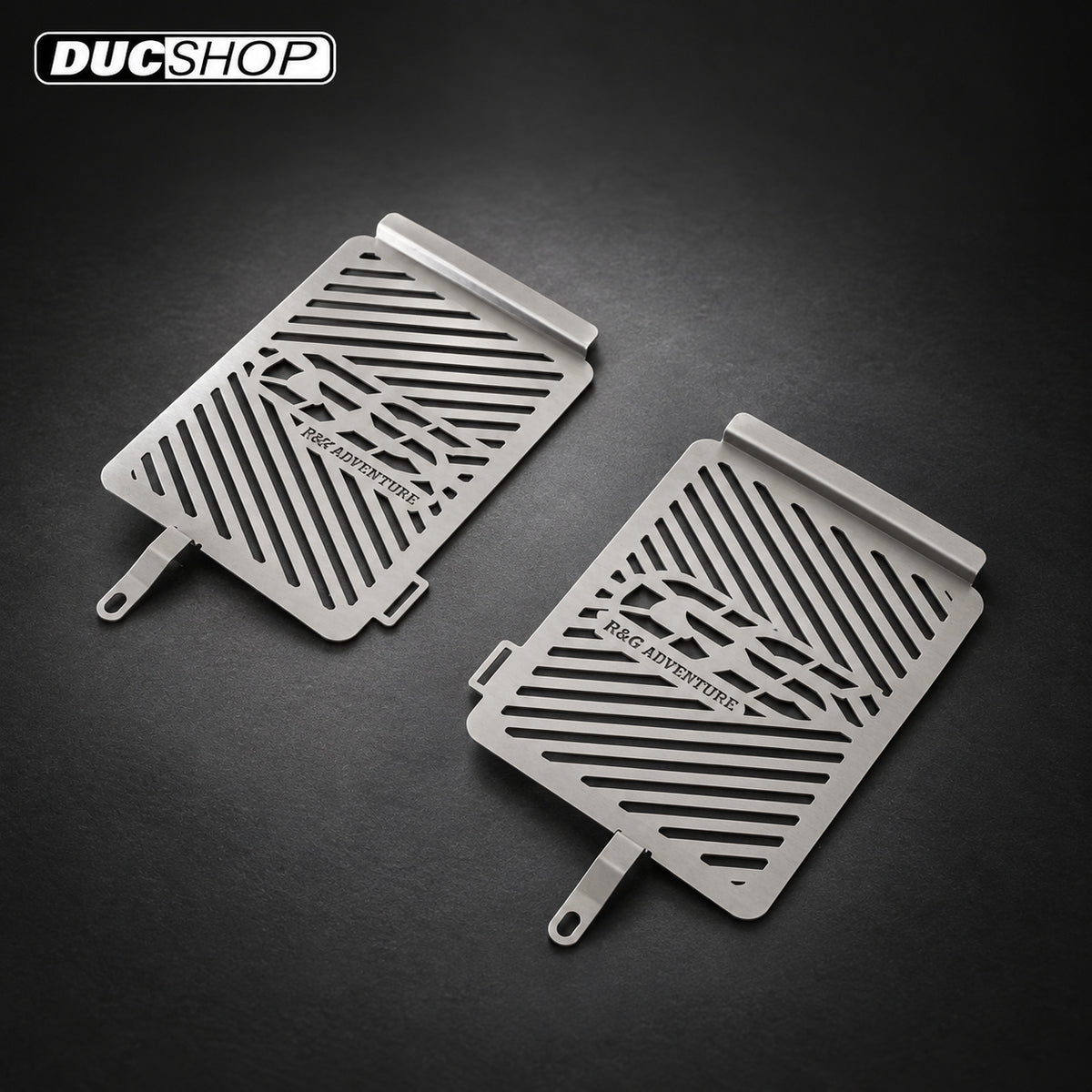 R&G Racing Radiator Guards (Pair) for the BMW R 1250 GS '18-'22 | Radiator & Oil Cooler Guards | ducshop.com