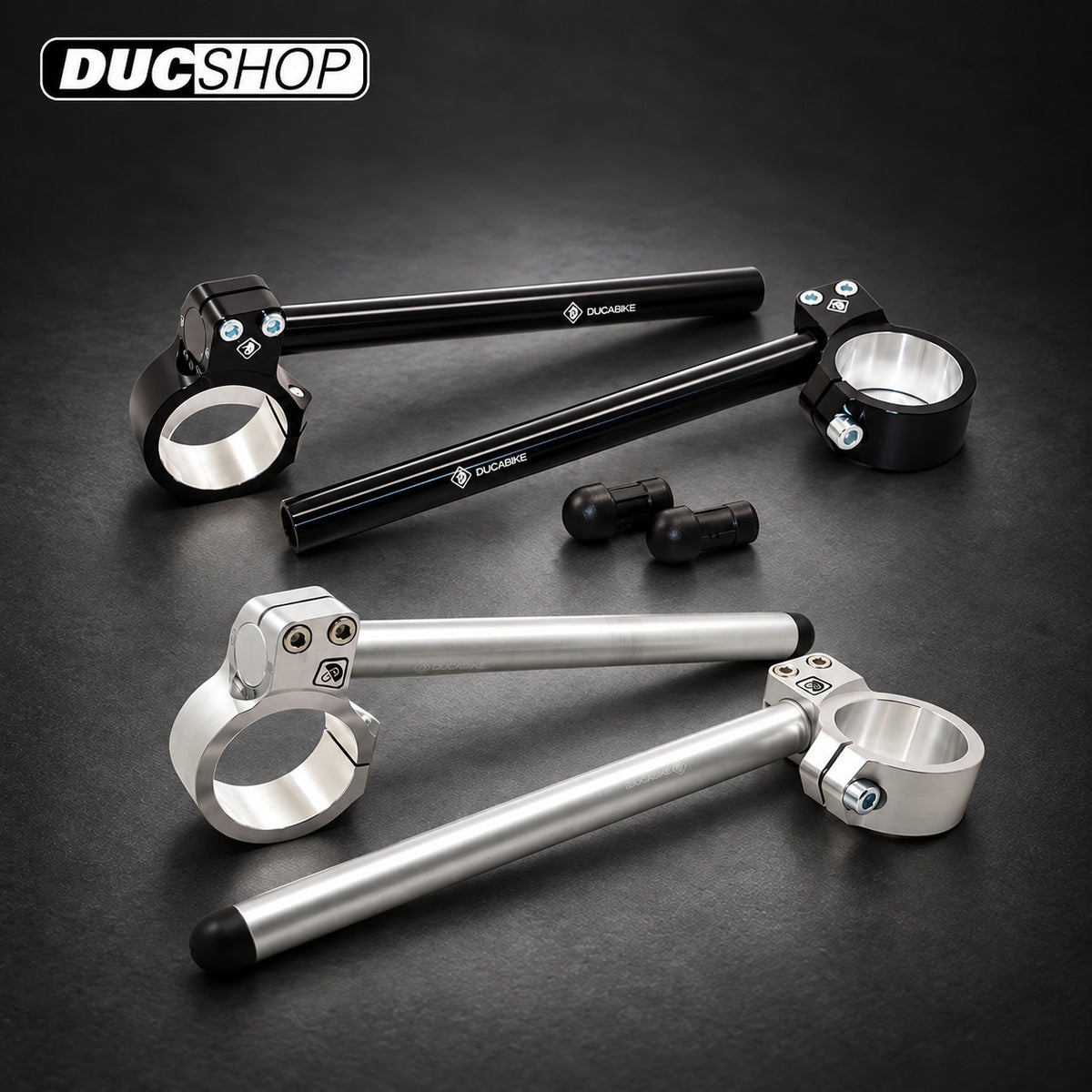 DBK Special Parts (Ducabike) Adjustable Clip-Ons - 0mm Rise | DucShop