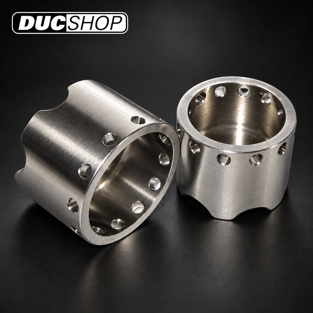 Braketech Ventilated Racing Caliper Pistons for the Brembo M4 calipers and Brembo 4 Pad Calipers - DucShop