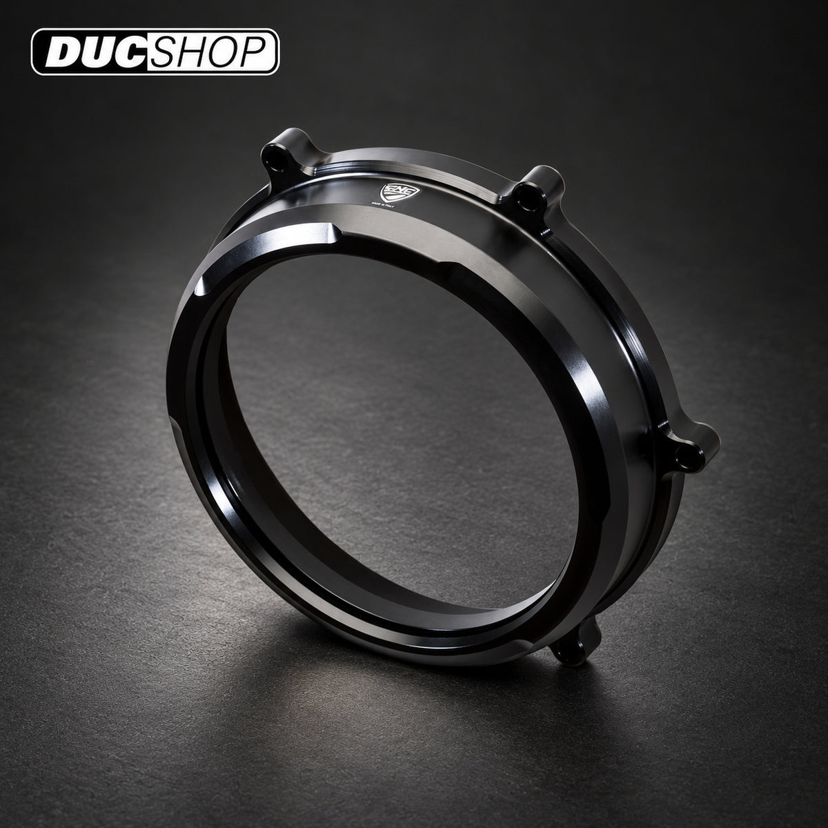 CNC Racing Clear Wet Clutch Cover for the Ducati Panigale / Streetfighter V2 (20-24) | Wet Clutch Covers | ducshop.com