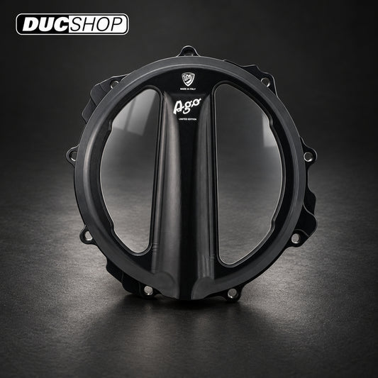 CNC Racing GIACOMO AGOSTINI LIMITED EDITION Clear Clutch Cover For MV Agusta F3/B3 Models With a Cable Clutch | Wet Clutch Covers | ducshop.com