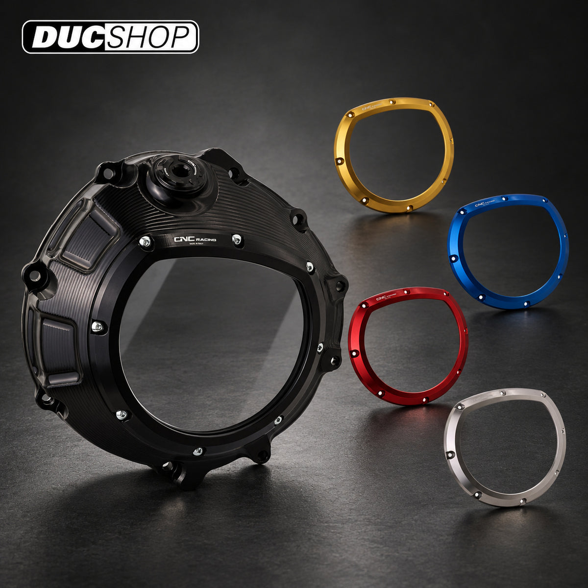 CNC Racing Clear Clutch Cover For BMW S1000RR / S1000R (09-18) | Wet Clutch Covers | ducshop.com