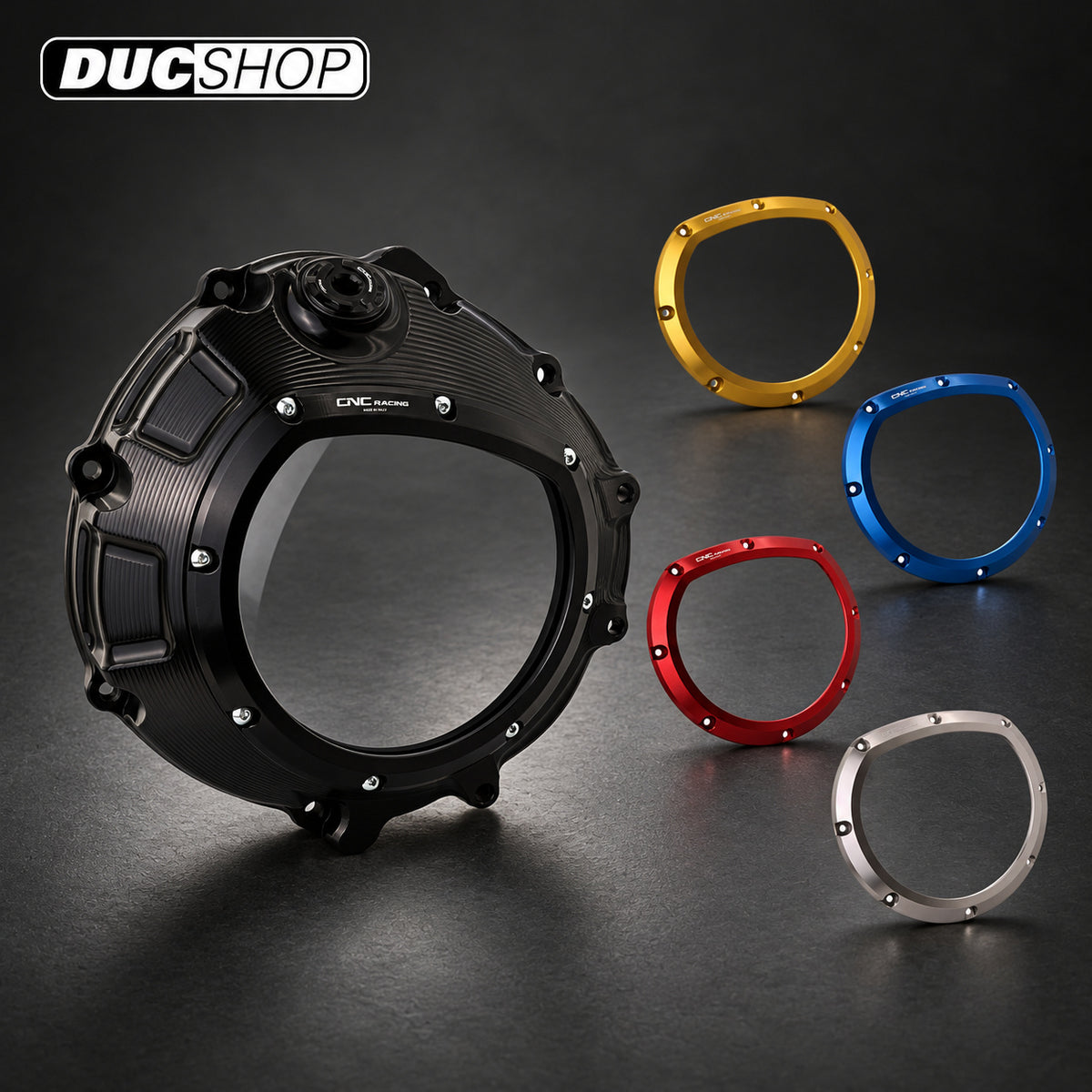 CNC Racing Clear Wet Clutch Cover OUTER RING for CNC's Clear Wet Clutch Cover CA800 for BMW S1000RR / S1000R | Wet Clutch Covers | ducshop.com