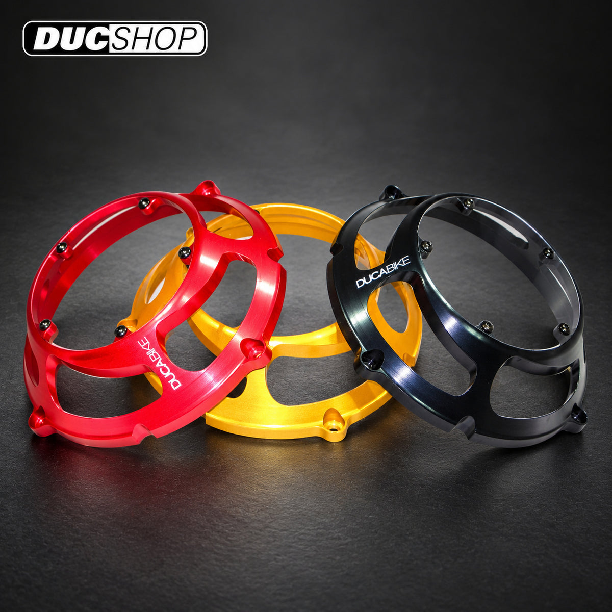DBK Special Parts (Ducabike) Type 1 Full Dry Clutch Cover | Dry Clutch Covers | ducshop.com