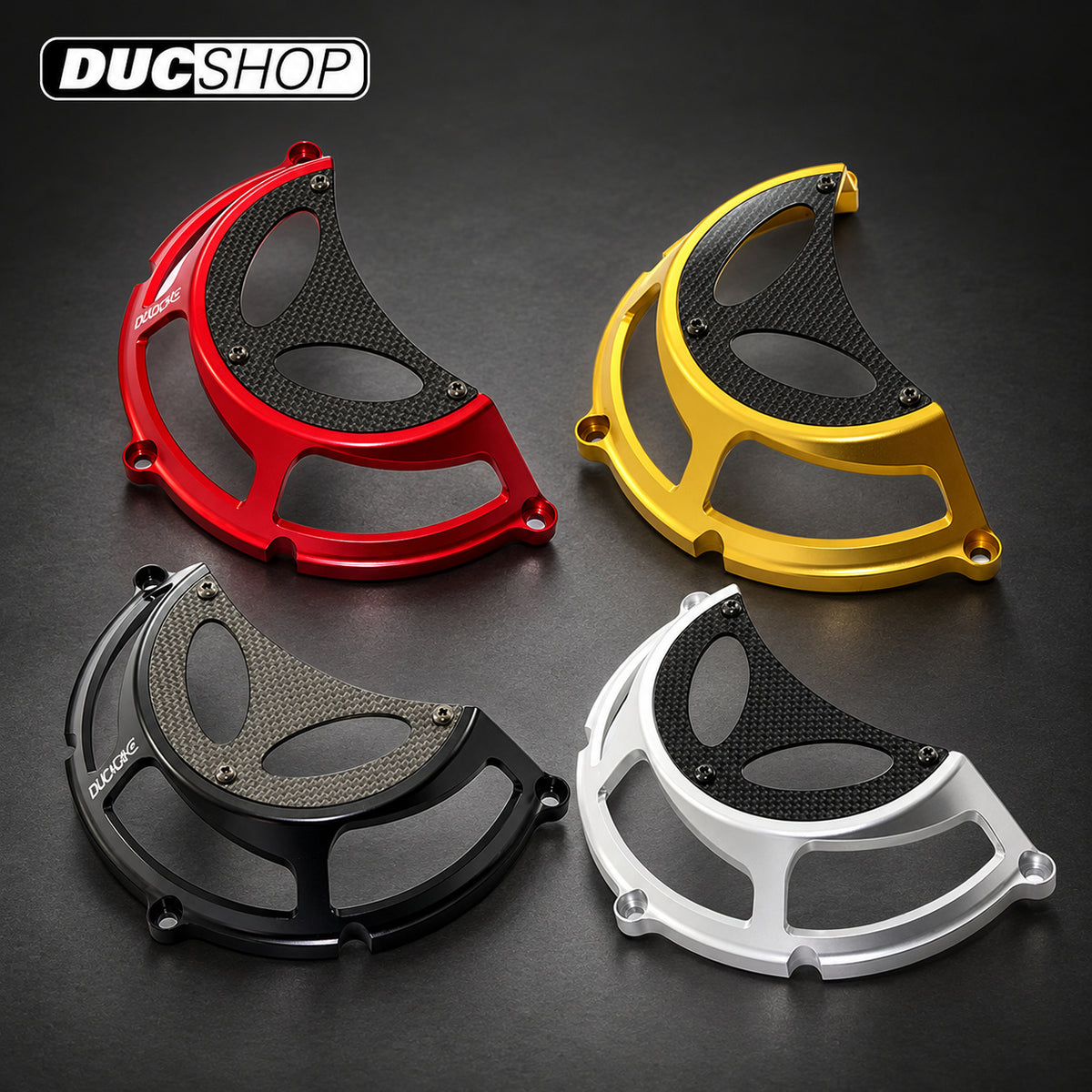 DBK Special Parts (Ducabike) Type 4 Half Dry Clutch Cover | Dry Clutch Covers | ducshop.com