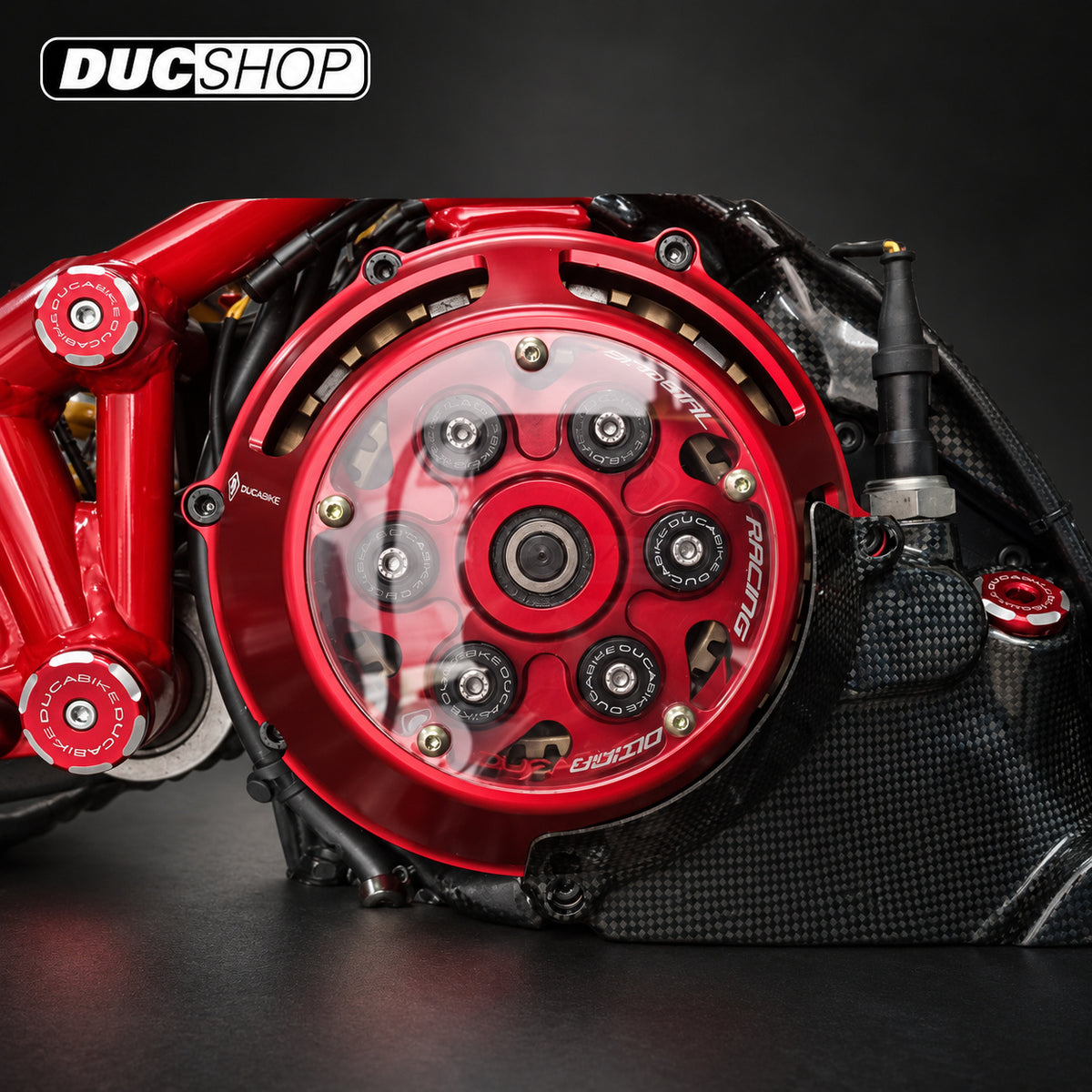 DBK Special Parts (Ducabike) Type 7 Full Dry Clutch Cover | Dry Clutch Covers | ducshop.com