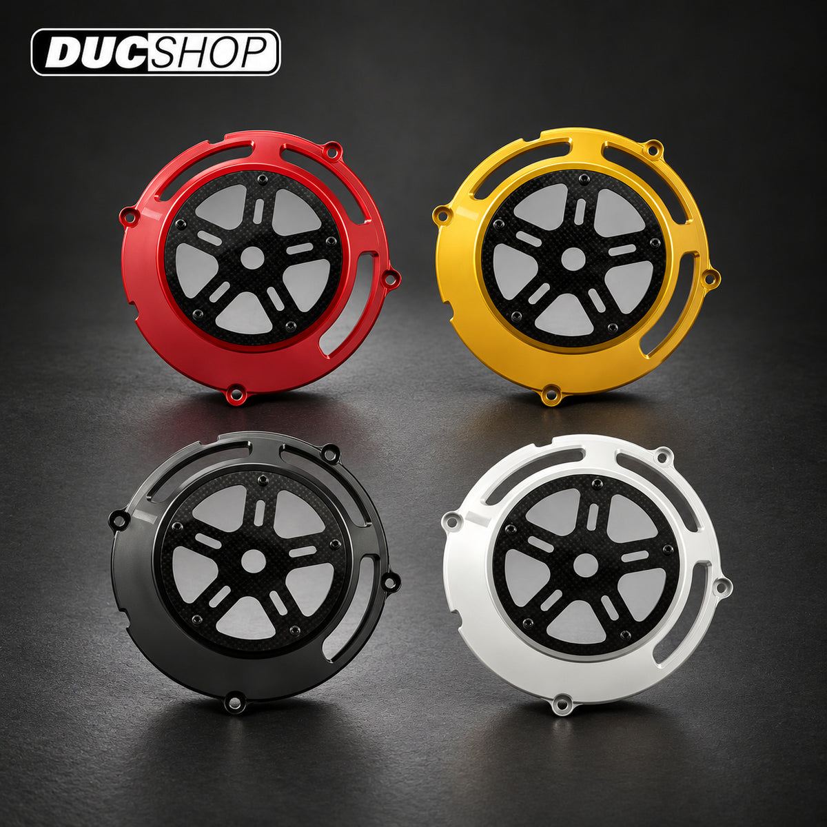 DBK Special Parts (Ducabike) Type 9 Full Dry Clutch Cover | Dry Clutch Covers | ducshop.com