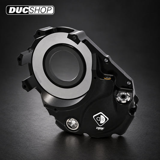 DBK Special Parts (Ducabike) 3D Machined Billet Vented Clutch Side Engine Case Cover for Dry Clutch Ducati | Dry Clutch Covers | ducshop.com