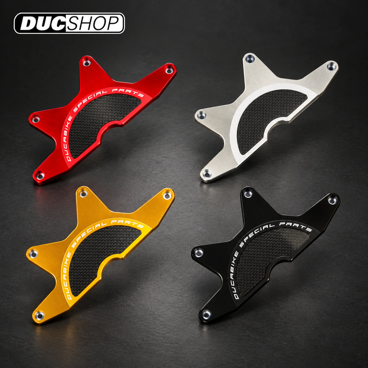 DBK Special Parts (Ducabike) Half Wet Clutch Cover for the Ducati Diavel | Wet Clutch Covers | ducshop.com