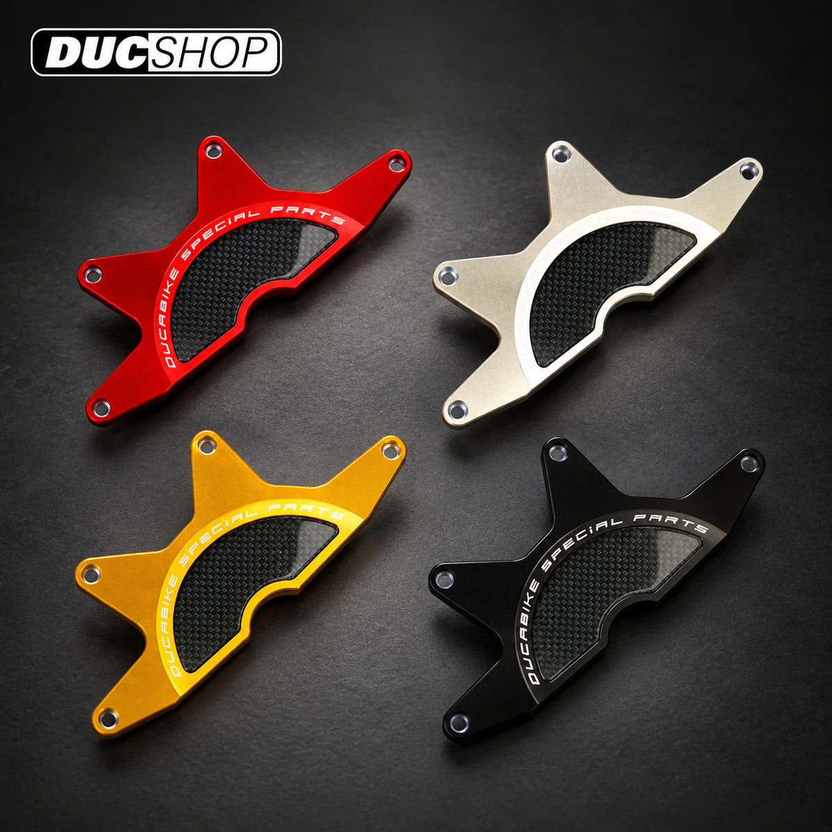 DBK Special Parts (Ducabike) Half Wet Clutch Cover for the Ducati Scrambler 1100 | Wet Clutch Covers | ducshop.com