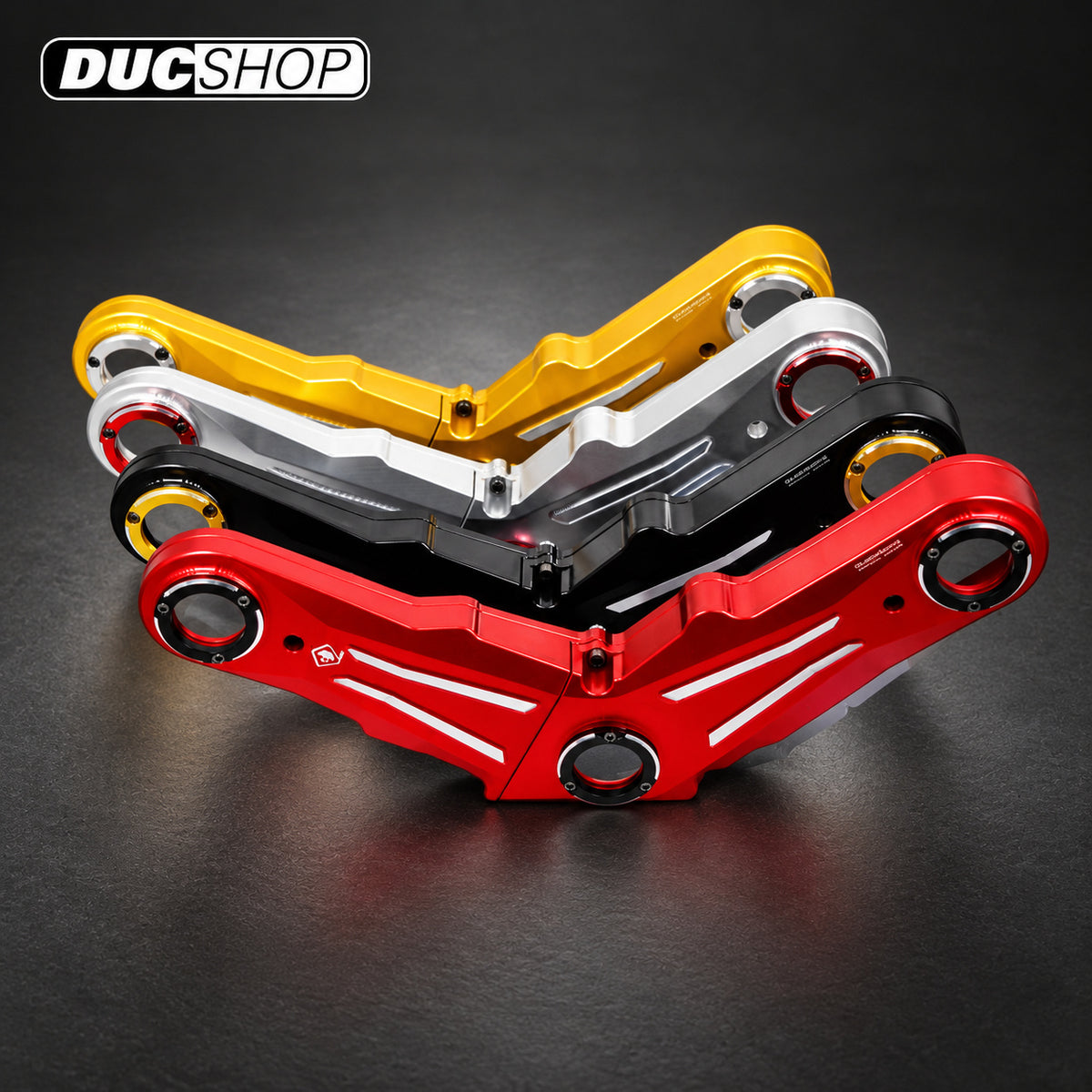 DBK Special Parts Ducati Scrambler timing belt covers shown in several color combinations; selected finishes vary | Belt Covers | ducshop.com