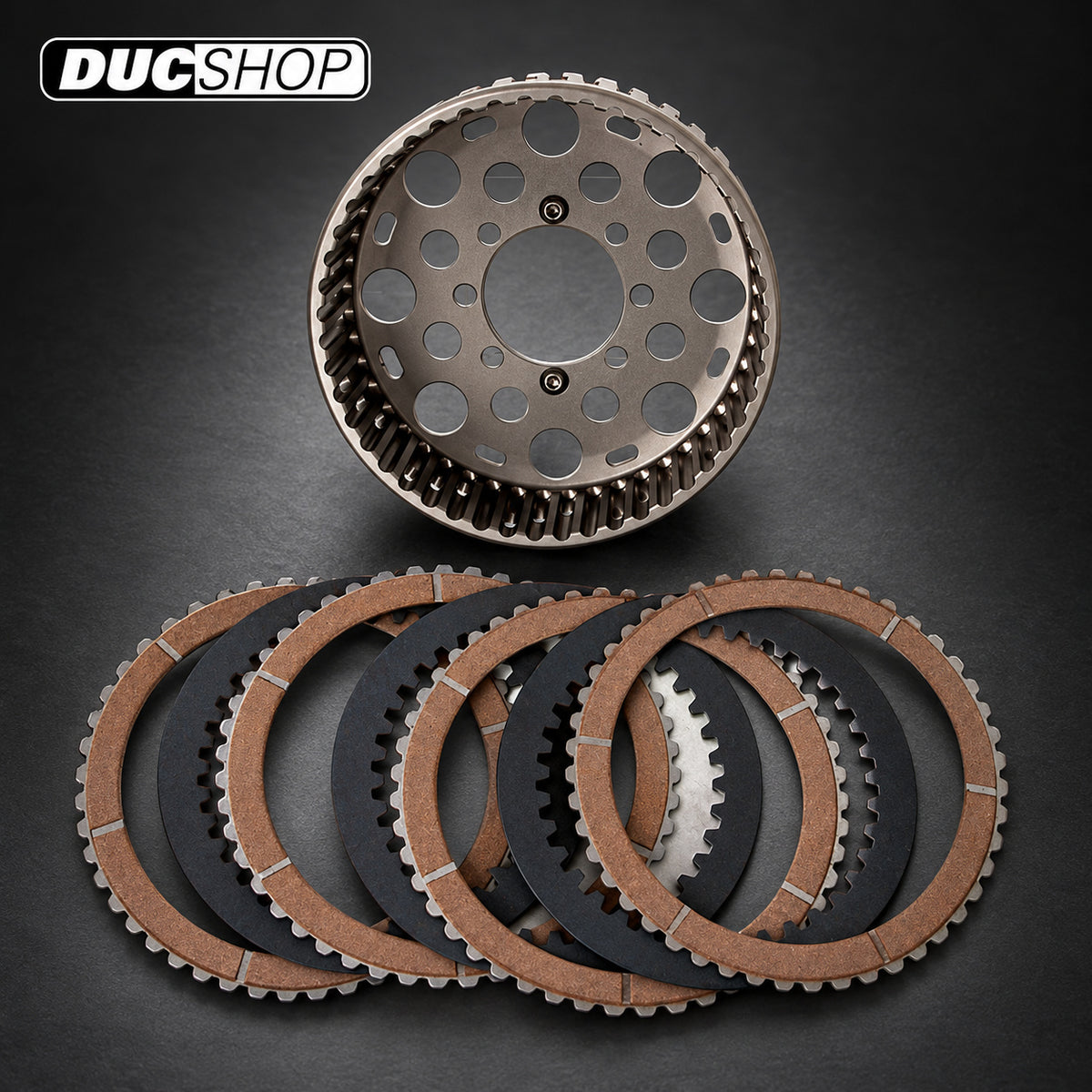 EVR 48 Tooth Plate and Basket Kits for CTS01 & CTS02 Slipper Clutch and Ducati OE Dry Clutch's | Dry Clutch Baskets | ducshop.com