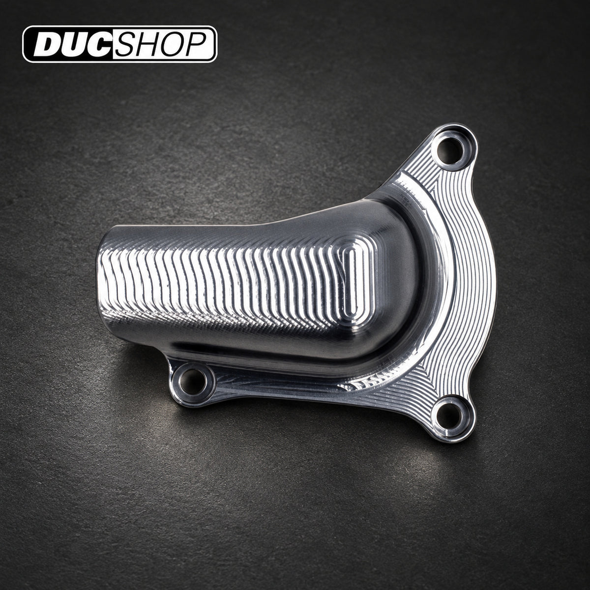 STM Water Pump Guard For Late Model V2 Ducati's | Water Pump Covers | ducshop.com