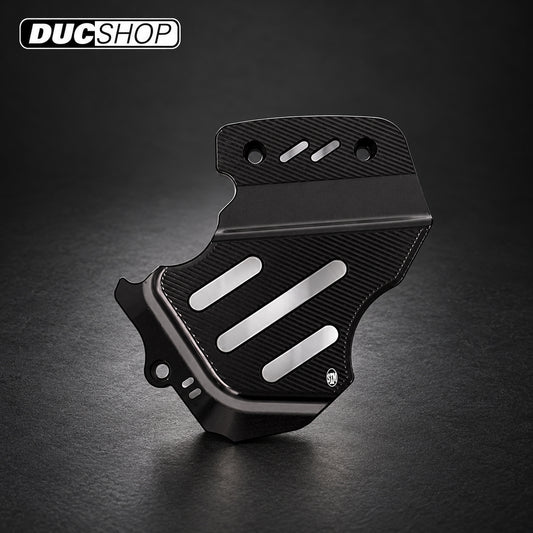 STM Front Sprocket Cover for late models Ducati V-Twin — representative product design; finishes may vary | ducshop.com