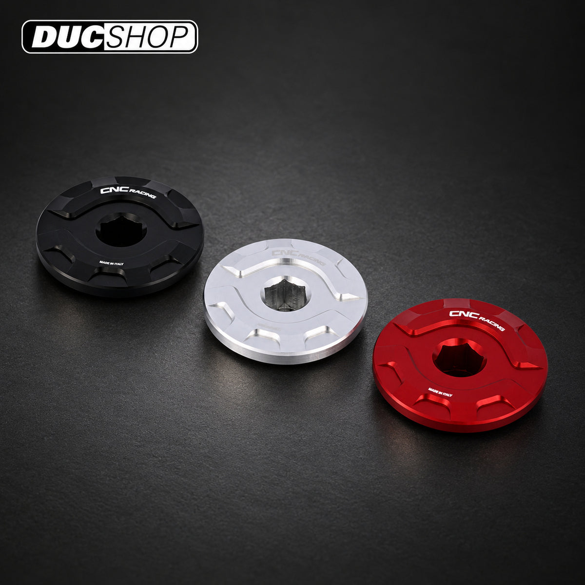 CNC Racing Timing Inspection Cover — Aprilia RSV4/Tuono V4 — representative product view; selected finish may vary | Engine Accessories | ducshop.com
