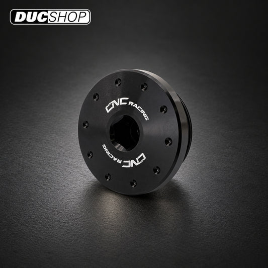 CNC Racing Generator Cover Plug — Aprilia RS/Tuono 660 — representative product view; selected finish may vary | Engine Accessories | ducshop.com