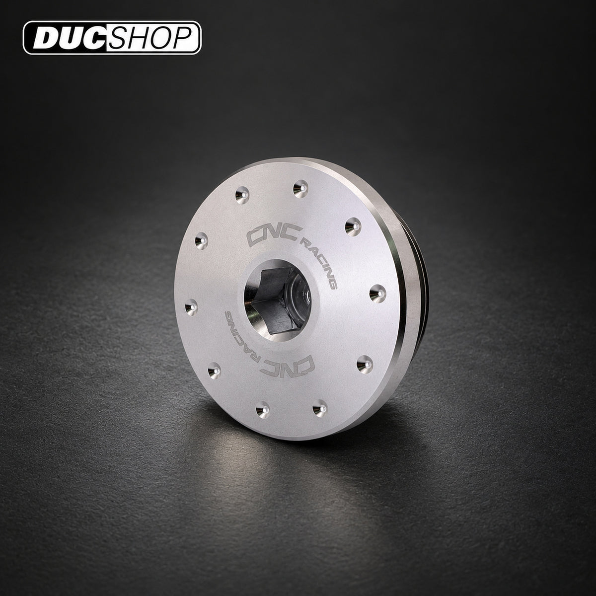 CNC Racing Generator Cover Plug — Aprilia RS/Tuono 660 — representative product view; selected finish may vary | Engine Accessories | ducshop.com