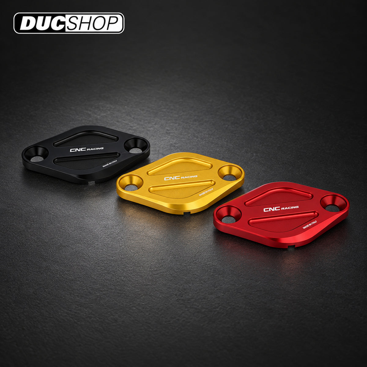 CNC Racing Timing Inspection Cover — Ducati V4 CF265 — representative product view; selected finish may vary | Engine Accessories | ducshop.com