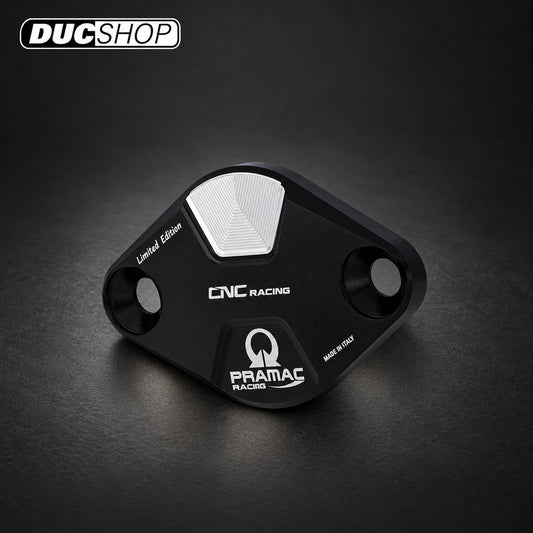 CNC Racing PRAMAC Timing Inspection Cover — Ducati V4 — representative product view; selected finish may vary | Engine Accessories | ducshop.com
