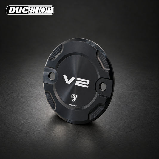 CNC Racing GEAR Timing Inspection Cover — Ducati V2 2025+ — representative product view; selected finish may vary | Engine Accessories | ducshop.com