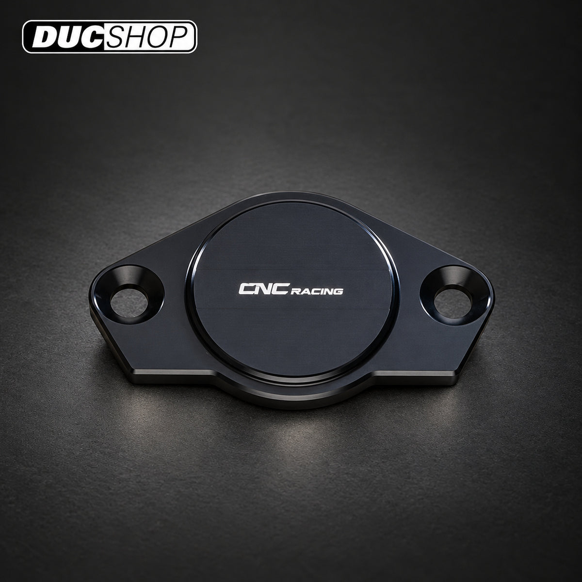 CNC Racing STREAKS Timing Inspection Cover — CF860 — representative product view; selected finish may vary | Engine Accessories | ducshop.com