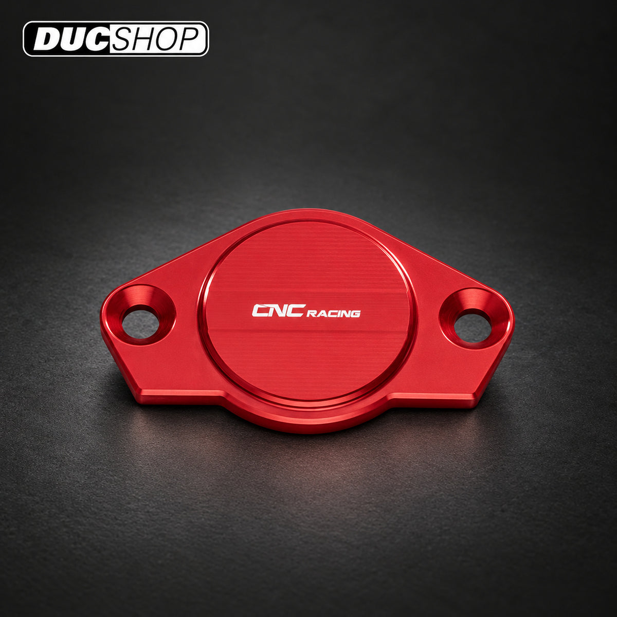 CNC Racing STREAKS Timing Inspection Cover — CF860 — representative product view; selected finish may vary | Engine Accessories | ducshop.com