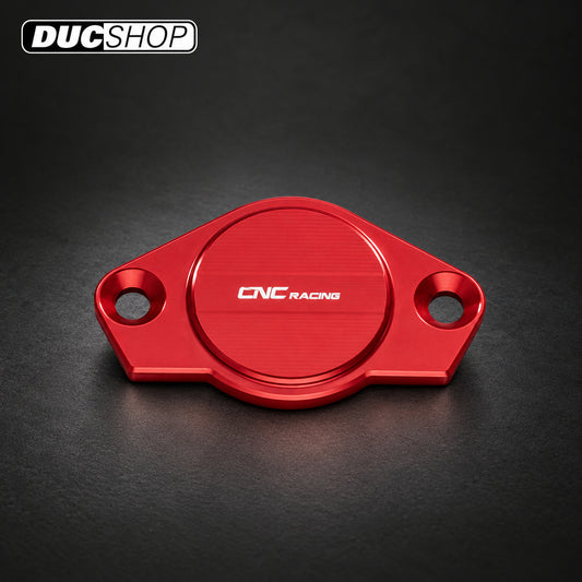 CNC Racing STREAKS Timing Inspection Cover — CF860 — representative product view; selected finish may vary | Engine Accessories | ducshop.com