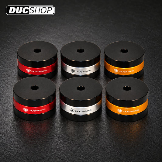 DBK Special Parts (Ducabike) Dual Color Bar Ends for the Ducati Multistrada (2015+) | Bar End Protection | ducshop.com