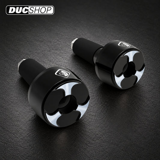 DBK Special Parts (Ducabike) Tri Blade Weighted Universal Bar Ends | Bar End Protection | ducshop.com