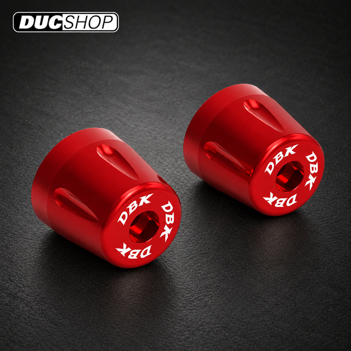 DBK Special Parts (Ducabike) Bar Ends for KTM and Moto Guzzi | Bar End Protection | ducshop.com