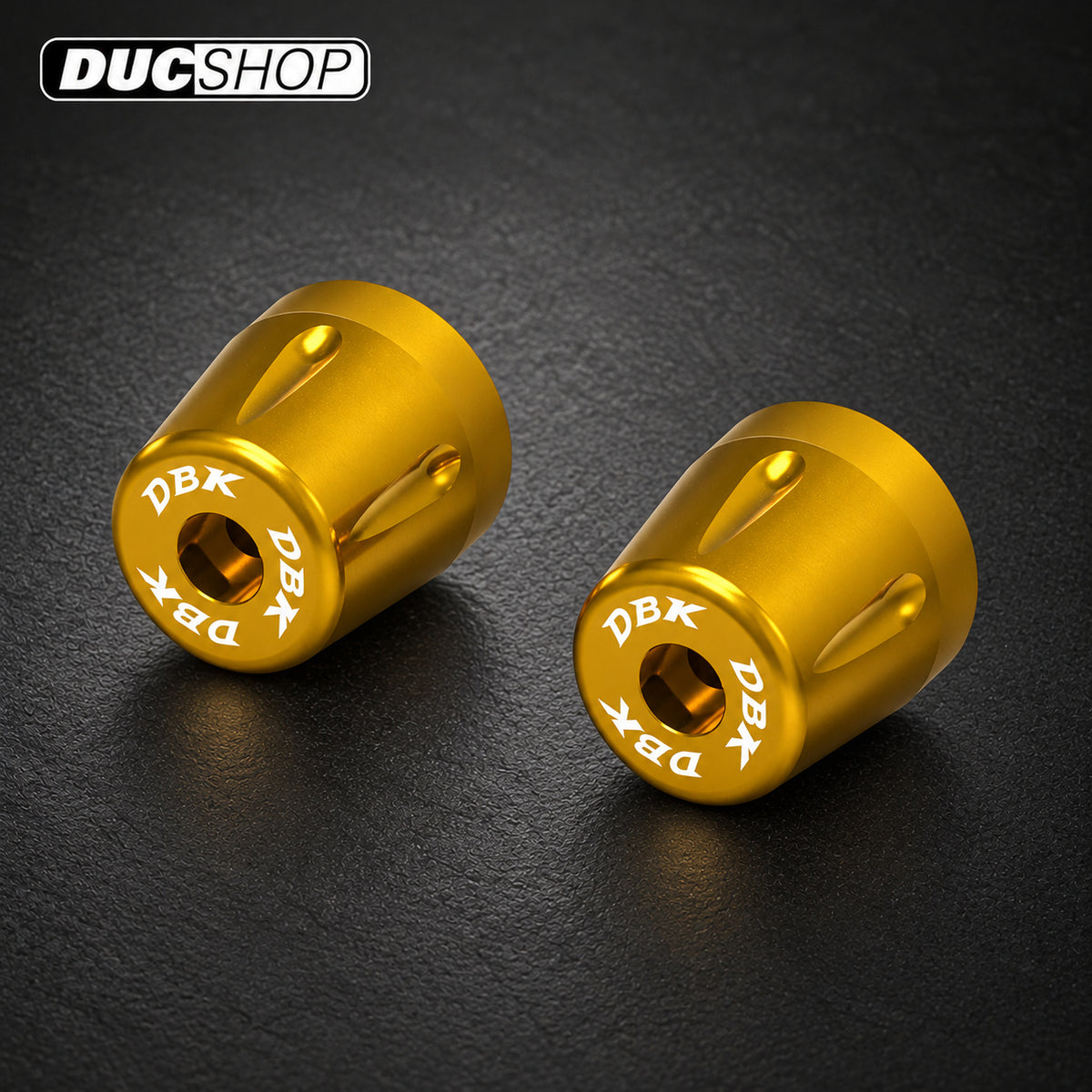 DBK Special Parts (Ducabike) Bar Ends for KTM and Moto Guzzi | Bar End Protection | ducshop.com